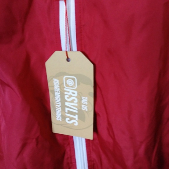 Rsvlts men's retro 96' jacket Red - Picture 3 of 3